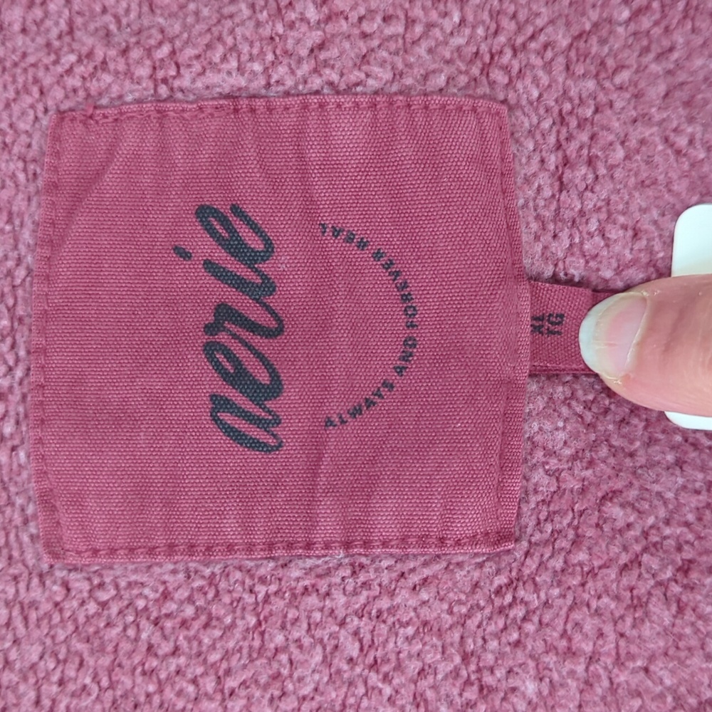 Aerie Red Oh Snap Sweatshirt NWT - Picture 4 of 10